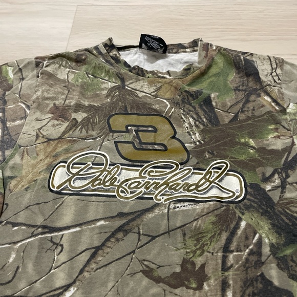 Vintage Dale Earnhardt Real-Tree T-Shirt - Picture 2 of 4